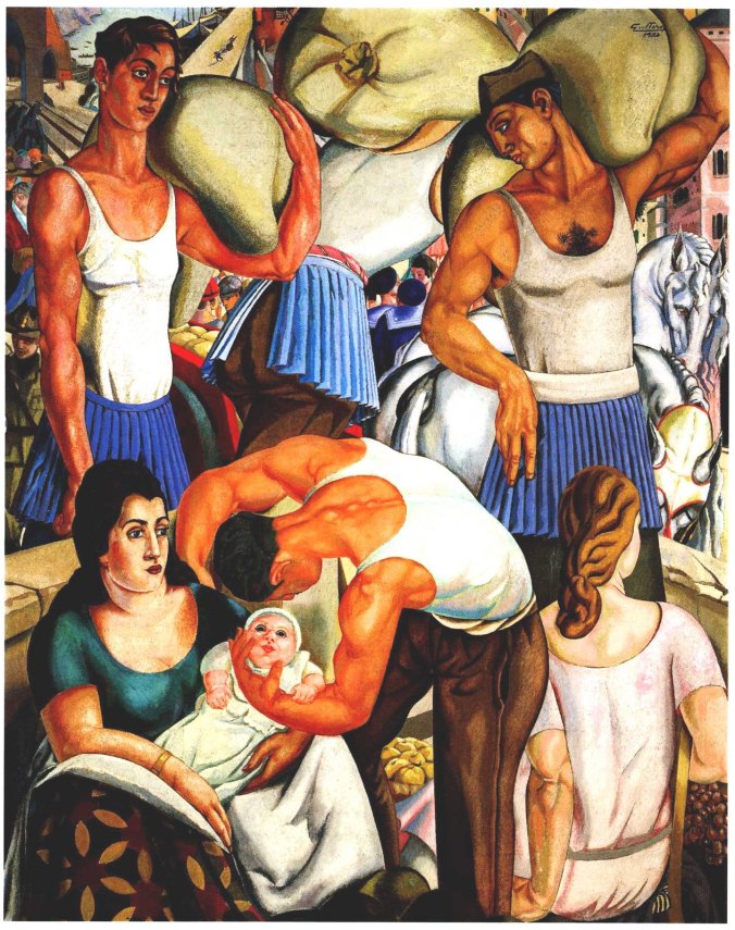 Alfredo Guttero, Cargadores ligures (1926)